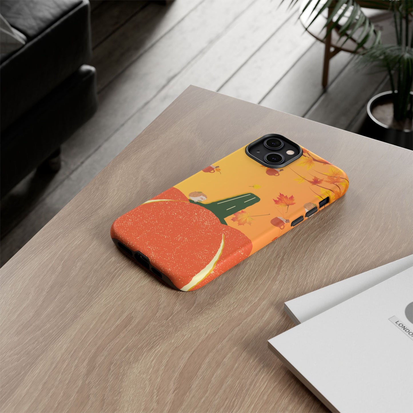 Autumn Pumpkin Phone Case, Fall Phone Cover, Cute Pumpkin Design, Seasonal Gift, Halloween Decor