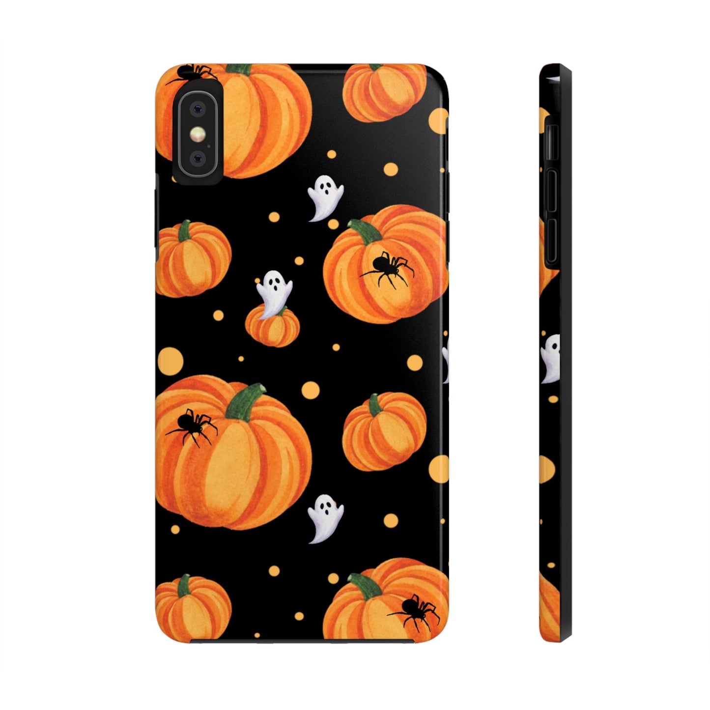 Halloween Pumpkin Phone Case, Spooky Ghost Phone Cover, Fall Autumn Decor, Cute Halloween Gifts, Mobile Protection