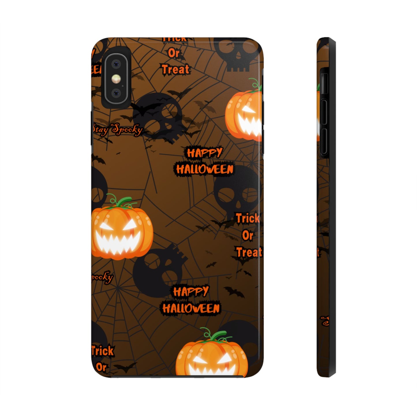Halloween Tough Phone Cases, Spooky Mobile Covers, Trick or Treat Phone Case, Halloween Gifts, Fall Tech Accessories