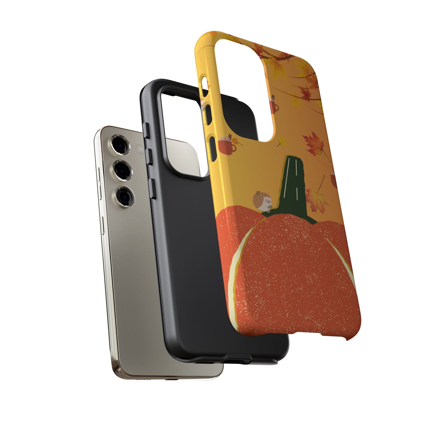 Autumn Pumpkin Phone Case, Fall Phone Cover, Cute Pumpkin Design, Seasonal Gift, Halloween Decor
