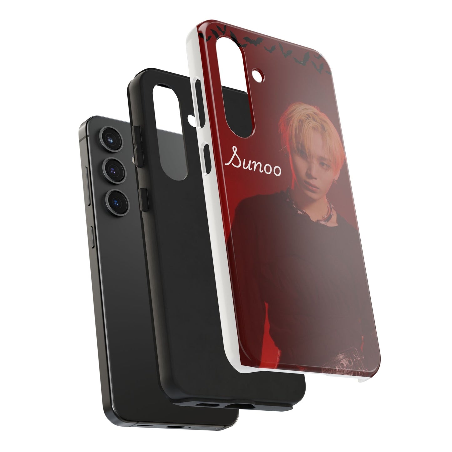 Sunoo Stylish Tough Phone Cases for Fans, Personalized Phone Covers, Durable Custom Cases, Unique Gifts for Enthusiasts, Trendy Tech Accessories