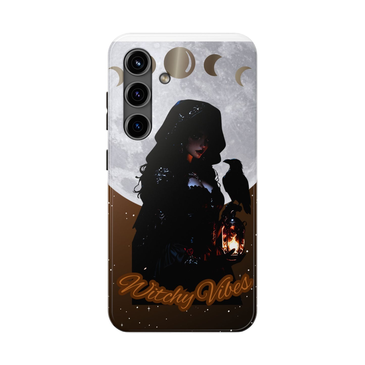 Witchy Vibes Tough Phone Case | Artistic Protection for Your Phone | Halloween Gifts, Witch Accessories, Unique Phone Cover, Magical Decor