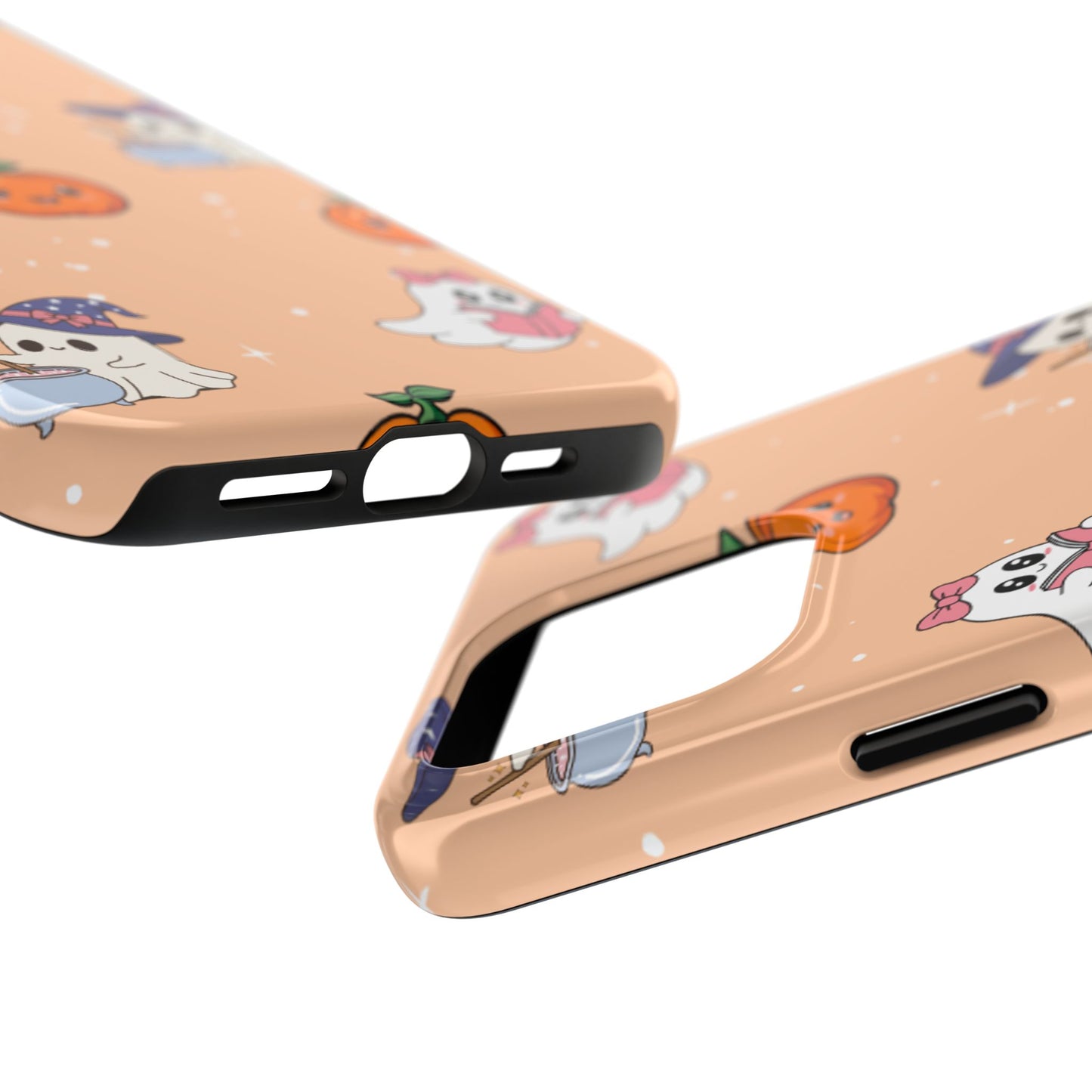 Halloween Ghosts Phone Case, Cute Tough Case, Pumpkin Designs, Spooky Decor, Fall Accessories, Trick or Treat Gift