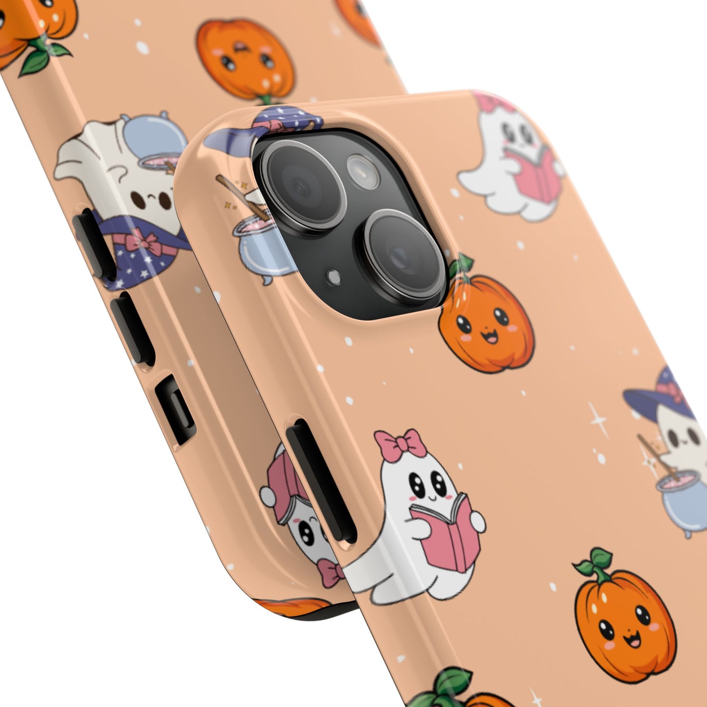 Halloween Ghosts Phone Case, Cute Tough Case, Pumpkin Designs, Spooky Decor, Fall Accessories, Trick or Treat Gift