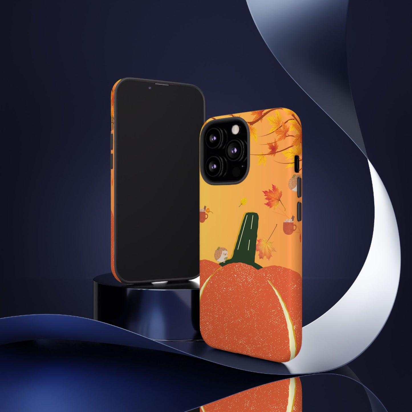 Autumn Pumpkin Phone Case, Fall Phone Cover, Cute Pumpkin Design, Seasonal Gift, Halloween Decor