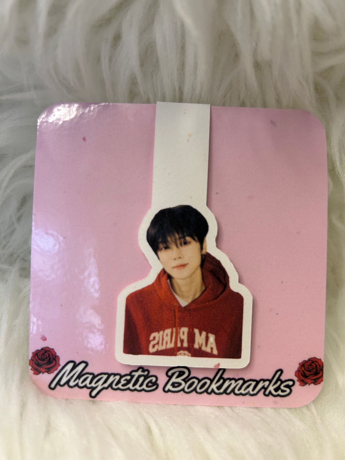 TomorrowxTogether Magnetic Bookmarks - Designed with Member Image - Magnetic Feature Included