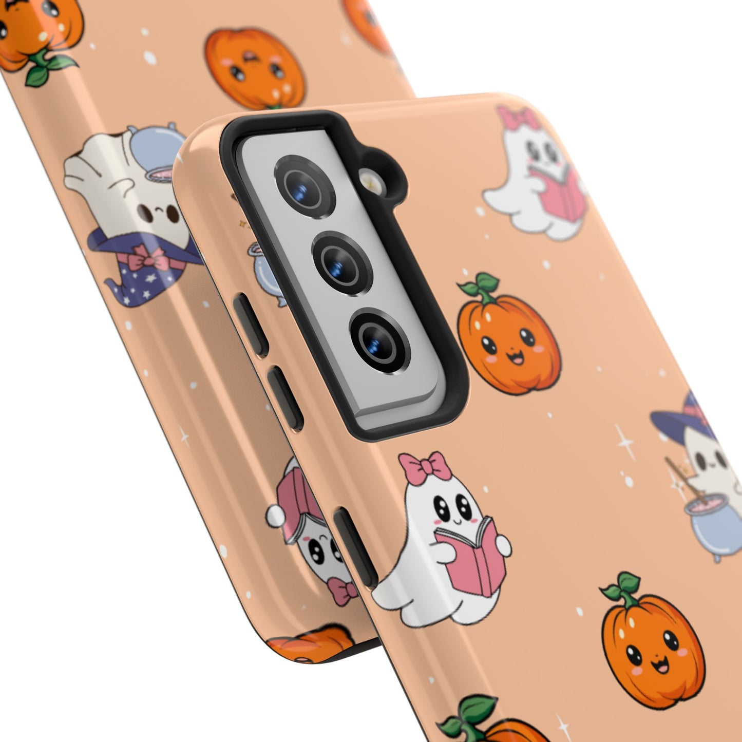 Halloween Ghosts Phone Case, Cute Tough Case, Pumpkin Designs, Spooky Decor, Fall Accessories, Trick or Treat Gift