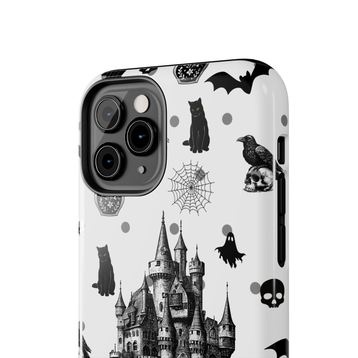 Gothic Castle Phone Cases - Tough & Stylish, Halloween Gifts, Spooky Vibe, Unique Designs, Phone Accessories, Customized Cases