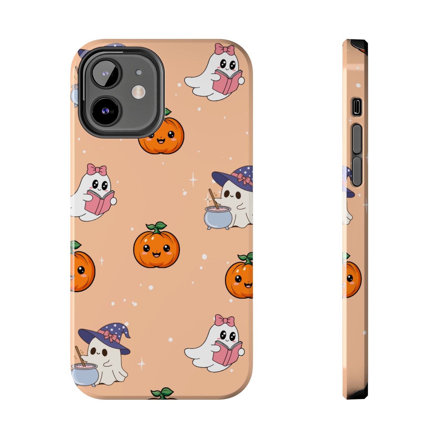 Halloween Ghosts Phone Case, Cute Tough Case, Pumpkin Designs, Spooky Decor, Fall Accessories, Trick or Treat Gift