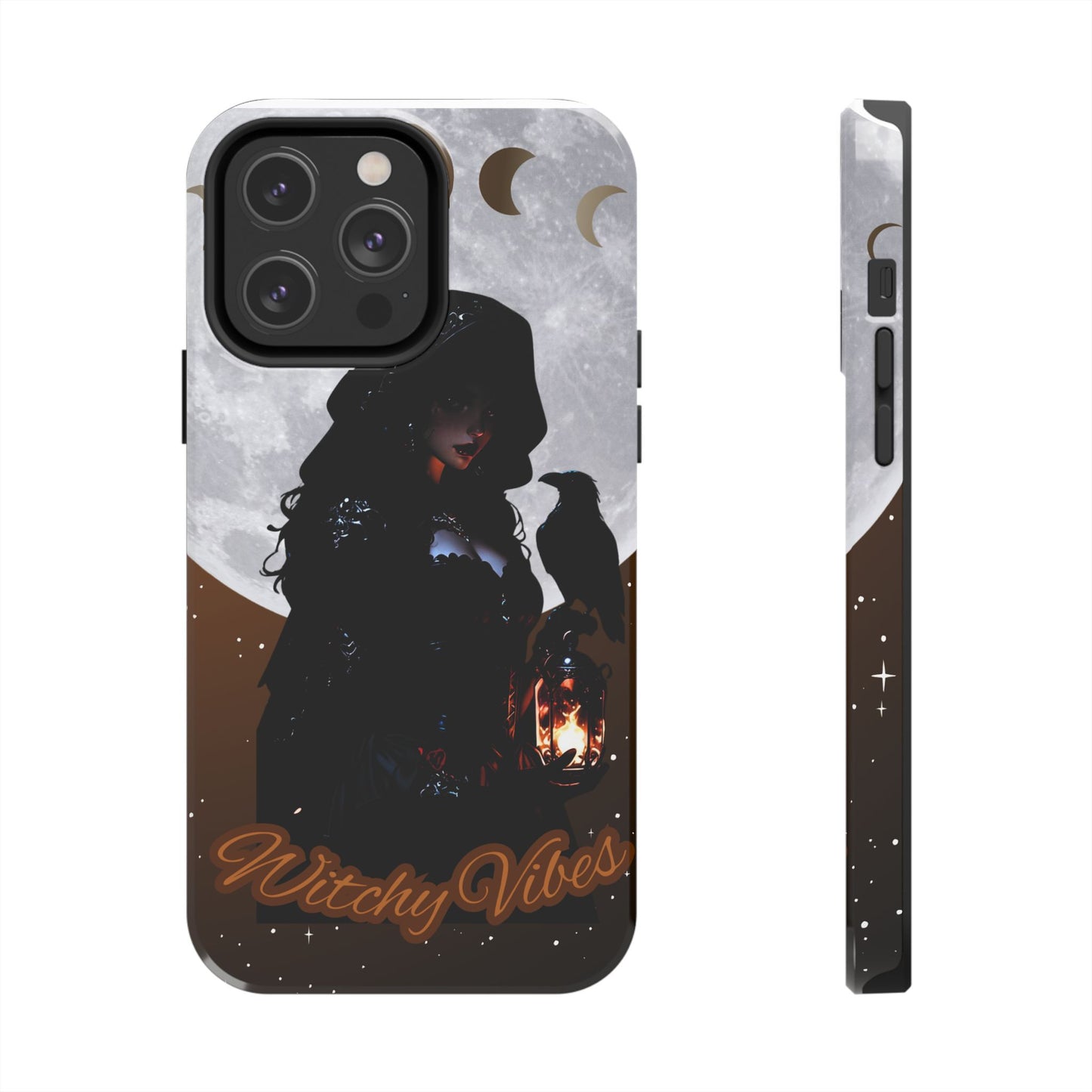 Witchy Vibes Tough Phone Case | Artistic Protection for Your Phone | Halloween Gifts, Witch Accessories, Unique Phone Cover, Magical Decor