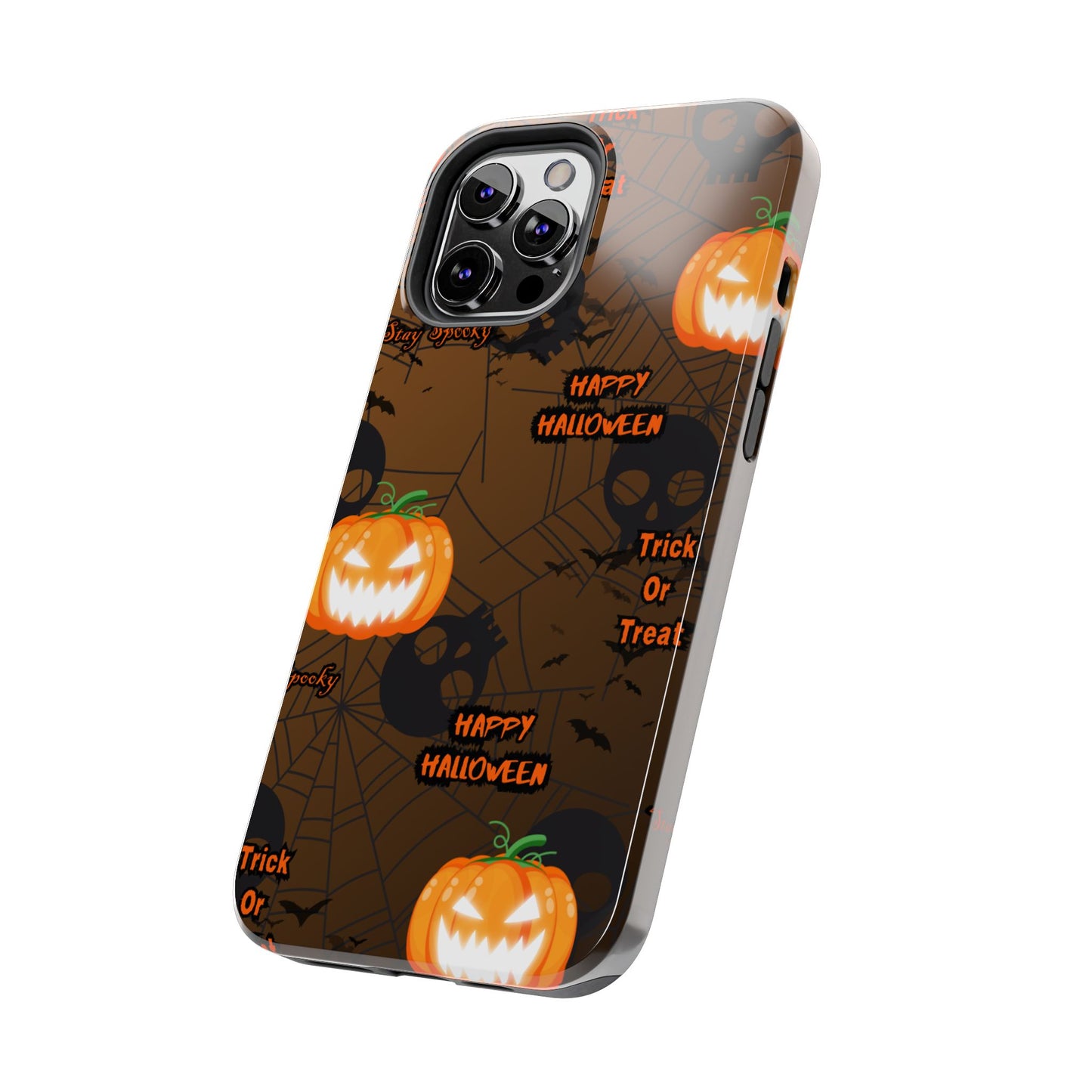 Halloween Tough Phone Cases, Spooky Mobile Covers, Trick or Treat Phone Case, Halloween Gifts, Fall Tech Accessories