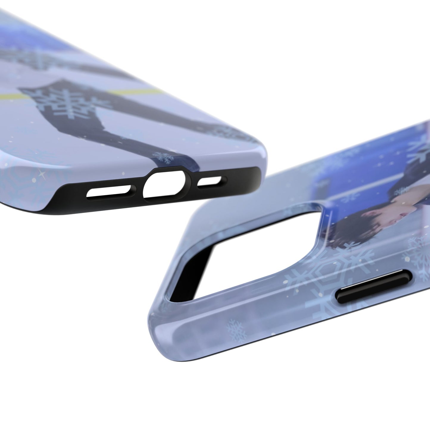 Ice Prince Tough Phone Case, Stylish Phone Protector, Winter Sports Accessory, Unique Gift for Skaters, Durable Phone Shell