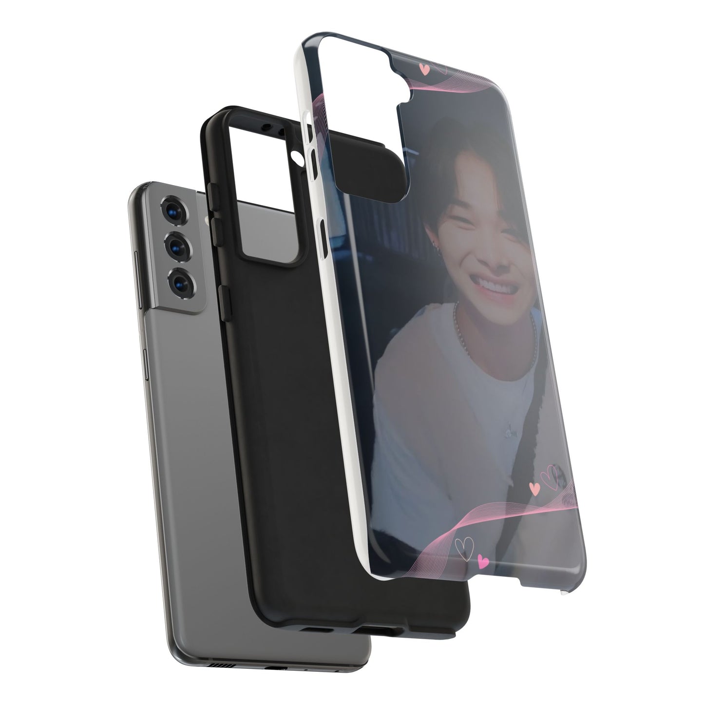 Cute Niki Phone Case, Trendy Phone Protection, Heart Design