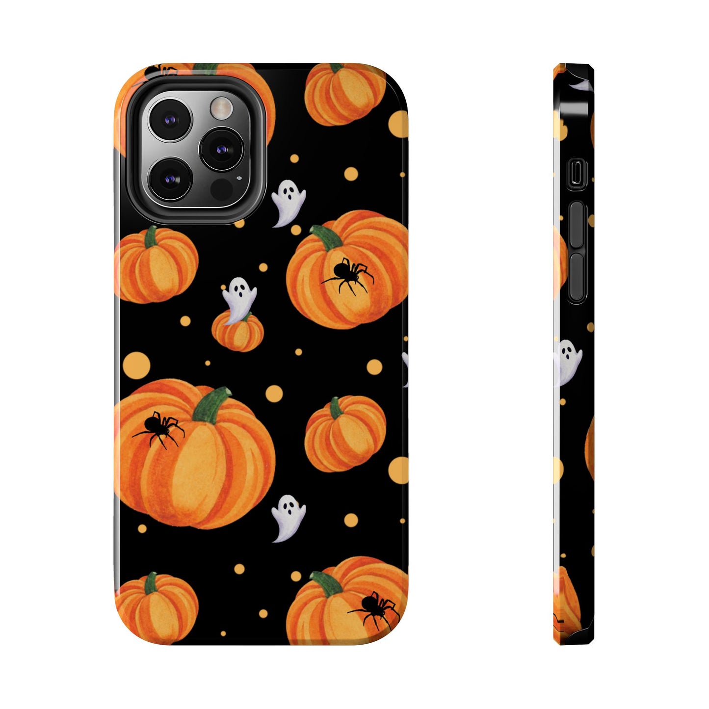 Halloween Pumpkin Phone Case, Spooky Ghost Phone Cover, Fall Autumn Decor, Cute Halloween Gifts, Mobile Protection