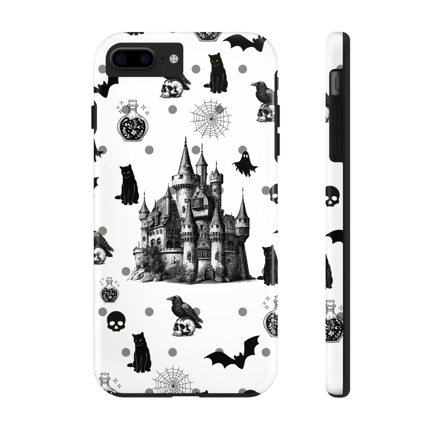 Gothic Castle Phone Cases - Tough & Stylish, Halloween Gifts, Spooky Vibe, Unique Designs, Phone Accessories, Customized Cases