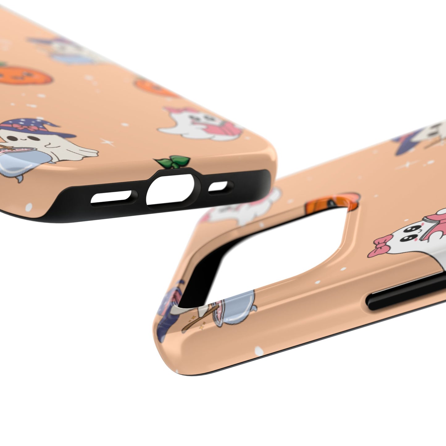 Halloween Ghosts Phone Case, Cute Tough Case, Pumpkin Designs, Spooky Decor, Fall Accessories, Trick or Treat Gift