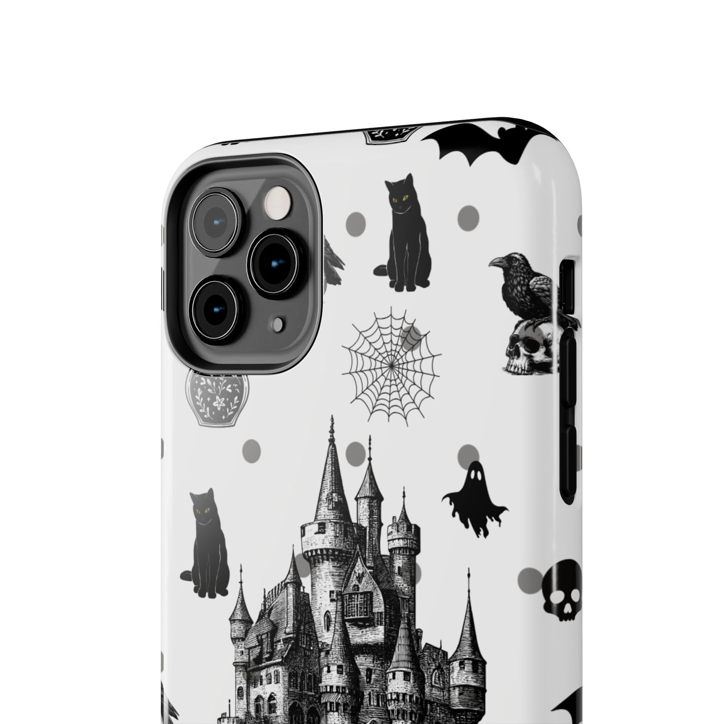 Gothic Castle Phone Cases - Tough & Stylish, Halloween Gifts, Spooky Vibe, Unique Designs, Phone Accessories, Customized Cases