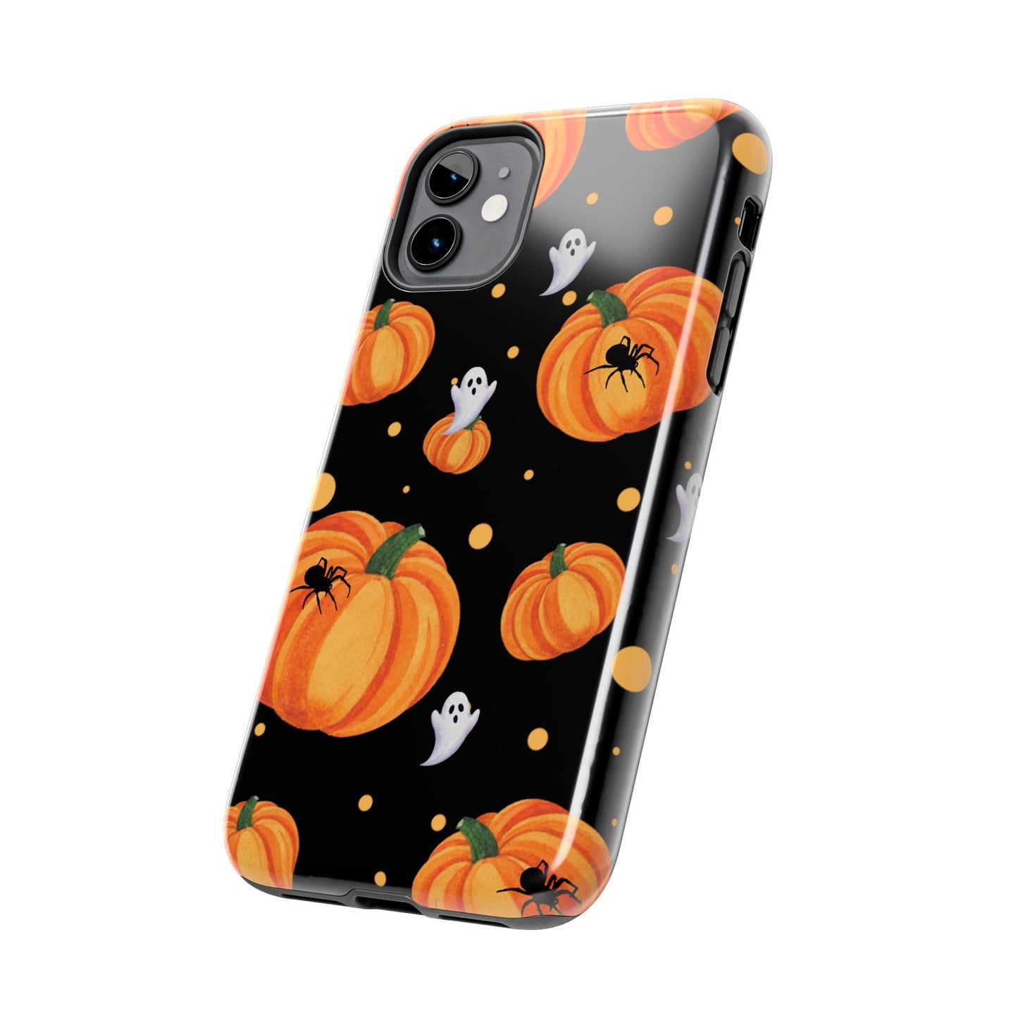 Halloween Pumpkin Phone Case, Spooky Ghost Phone Cover, Fall Autumn Decor, Cute Halloween Gifts, Mobile Protection