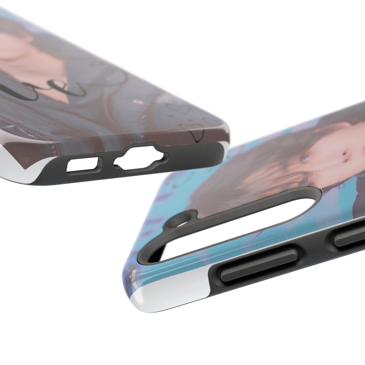 Jake Sim Phone Case, Trendy Phone Accessory, Unique Gift, Love Design, Customizable Phone Case, Heart Print Case