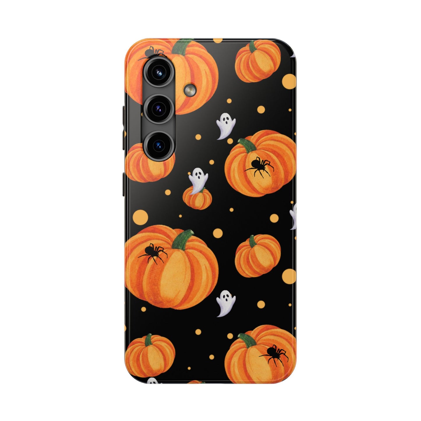 Halloween Pumpkin Phone Case, Spooky Ghost Phone Cover, Fall Autumn Decor, Cute Halloween Gifts, Mobile Protection