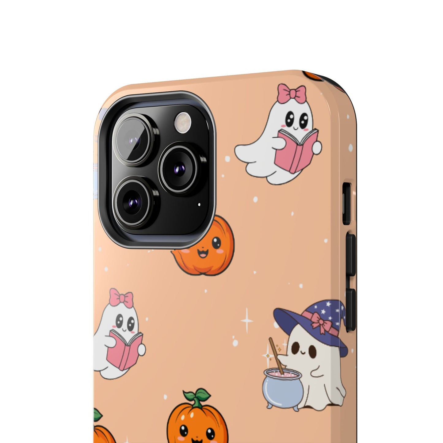 Halloween Ghosts Phone Case, Cute Tough Case, Pumpkin Designs, Spooky Decor, Fall Accessories, Trick or Treat Gift