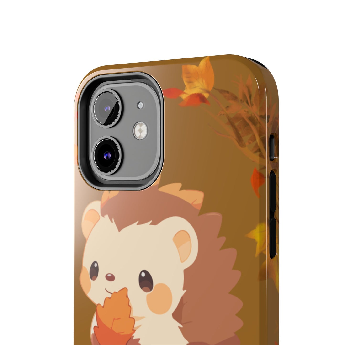 Cute Hedgehog Phone Cases, Fall Decor, Animal Lovers Gifts, Autumn Vibes, Unique Cell Phone Cover, Hedgehog Design