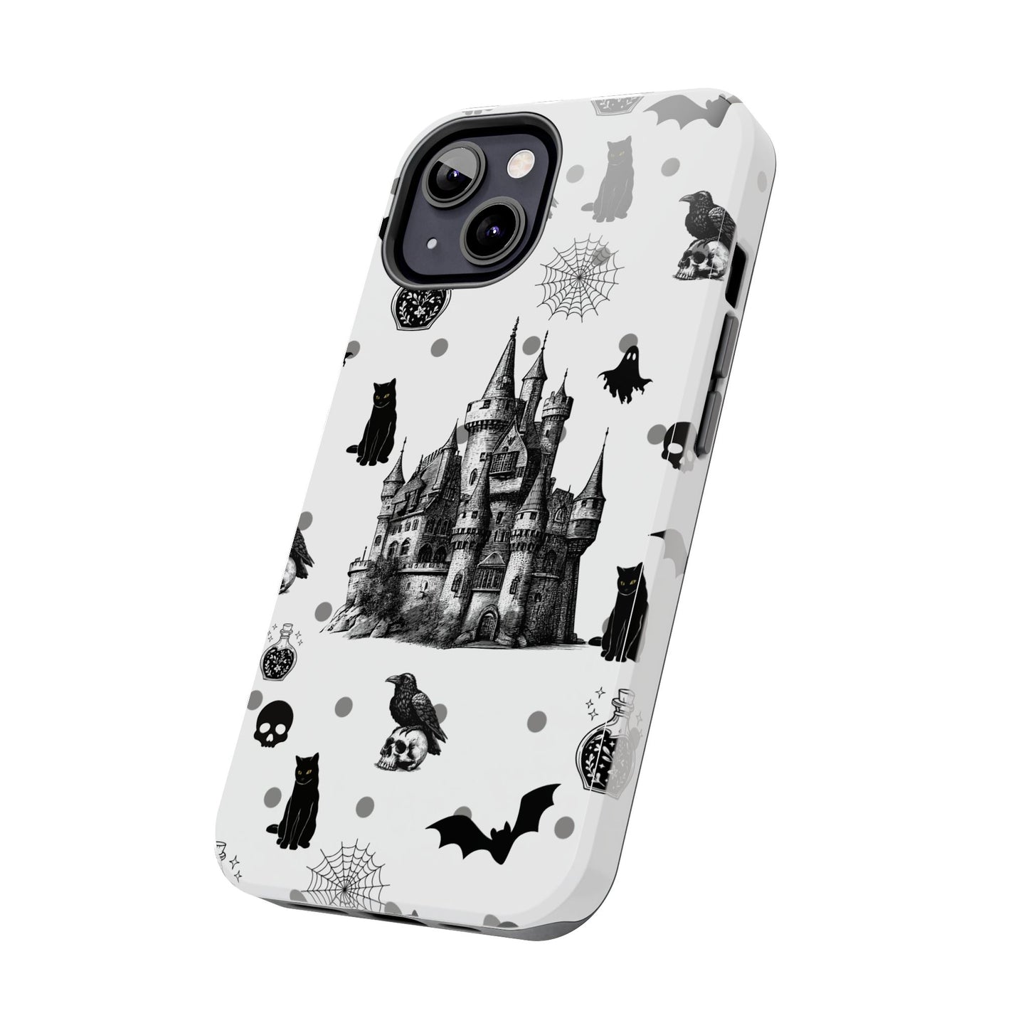 Gothic Castle Phone Cases - Tough & Stylish, Halloween Gifts, Spooky Vibe, Unique Designs, Phone Accessories, Customized Cases