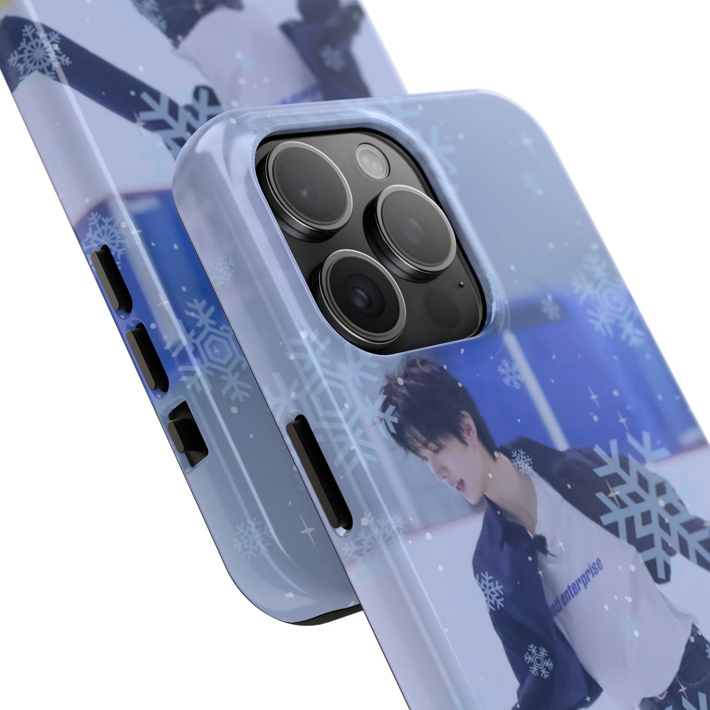 Ice Prince Tough Phone Case, Stylish Phone Protector, Winter Sports Accessory, Unique Gift for Skaters, Durable Phone Shell