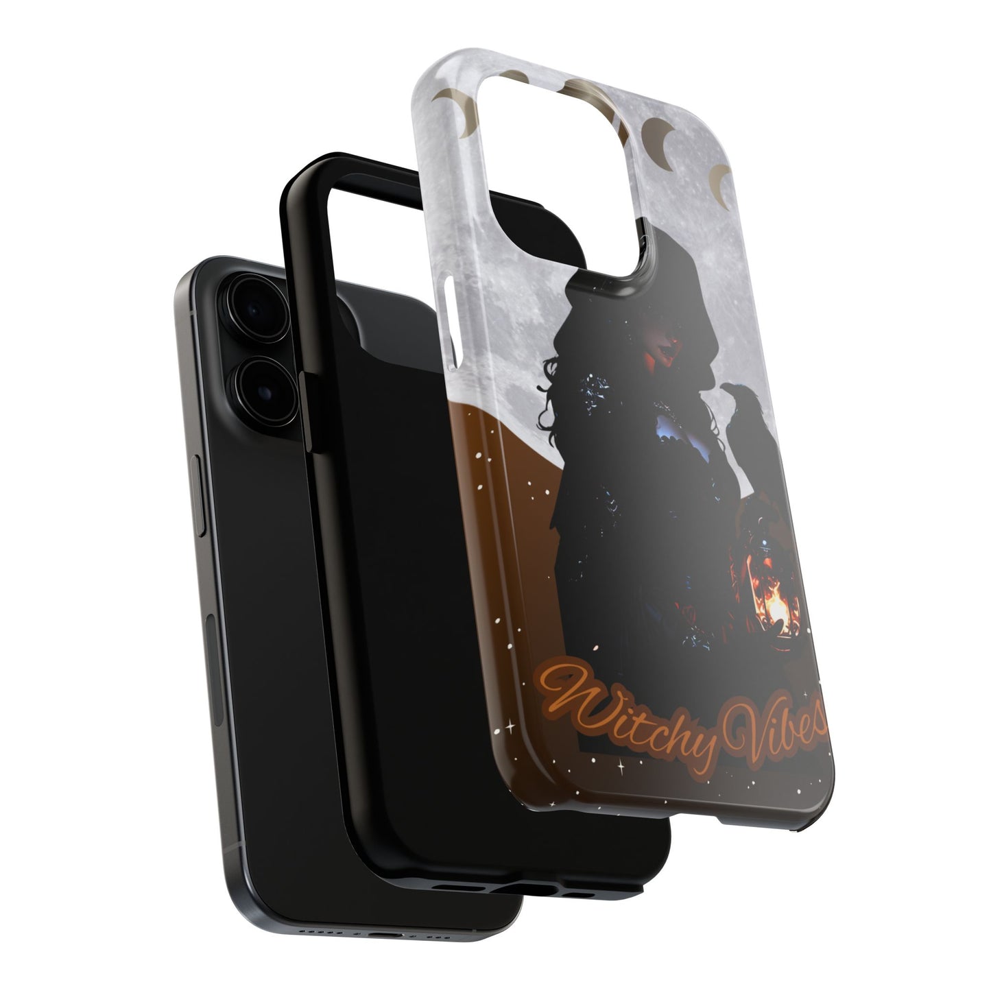 Witchy Vibes Tough Phone Case | Artistic Protection for Your Phone | Halloween Gifts, Witch Accessories, Unique Phone Cover, Magical Decor