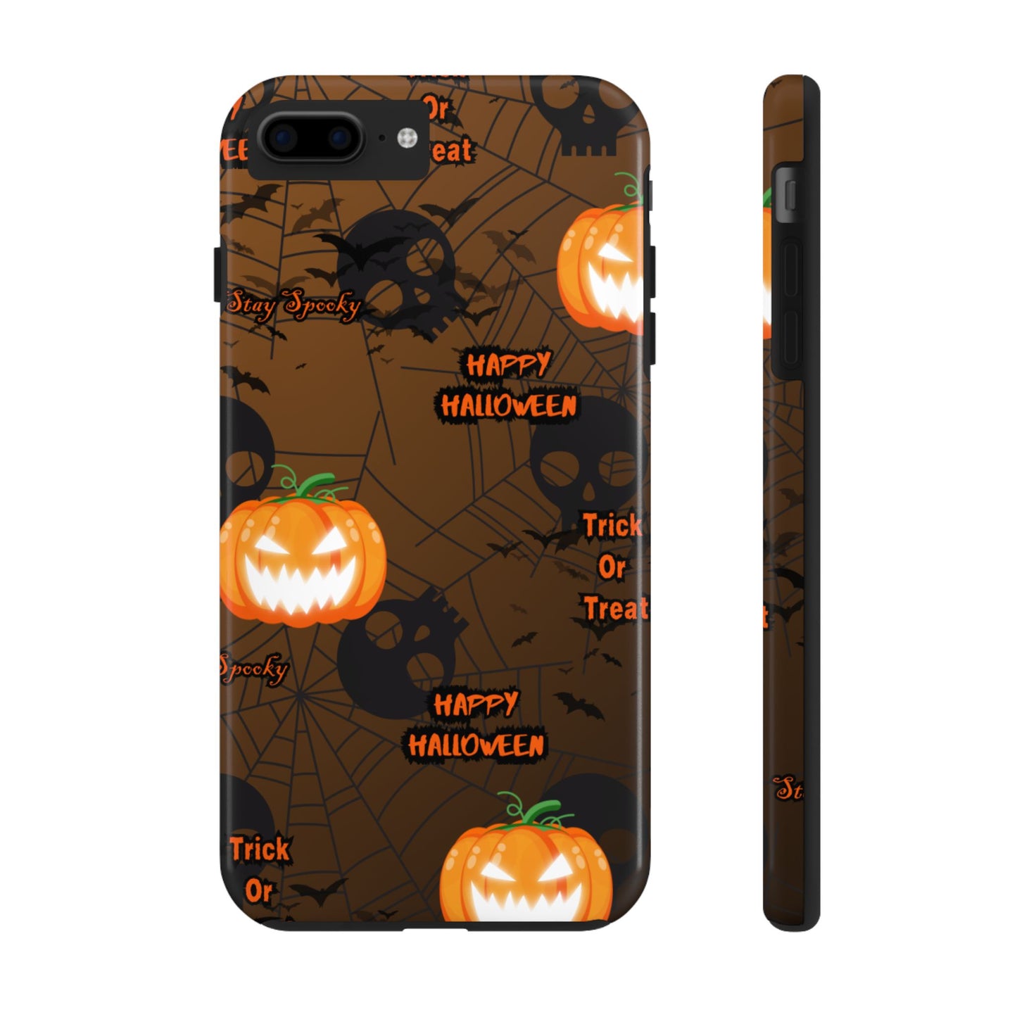 Halloween Tough Phone Cases, Spooky Mobile Covers, Trick or Treat Phone Case, Halloween Gifts, Fall Tech Accessories