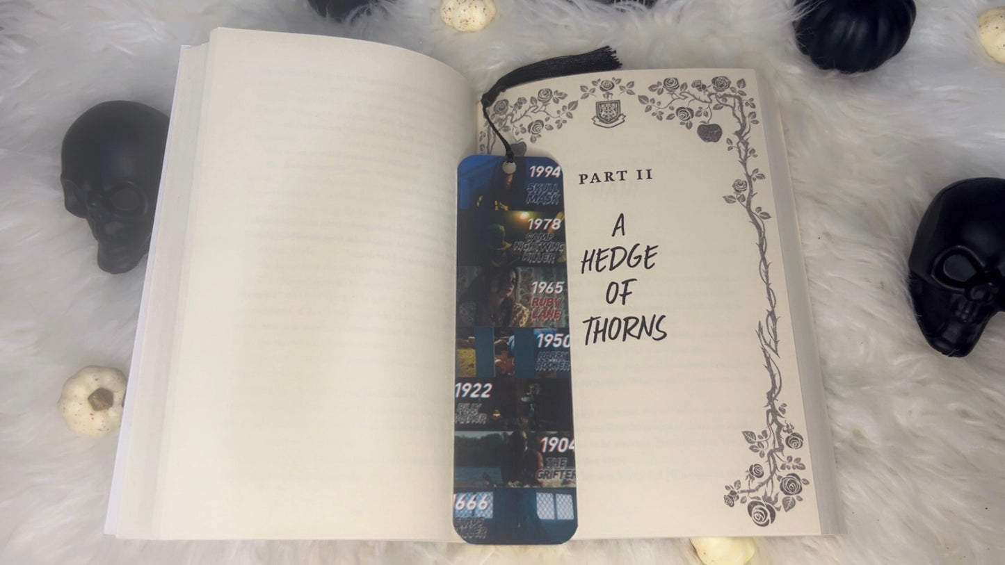 Spooky Season Bookmarks with Tassel - Halloween Themed Reading Aid