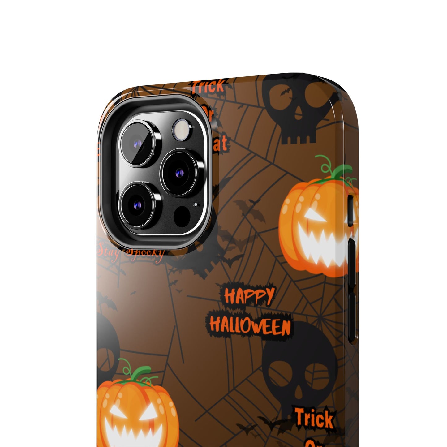 Halloween Tough Phone Cases, Spooky Mobile Covers, Trick or Treat Phone Case, Halloween Gifts, Fall Tech Accessories
