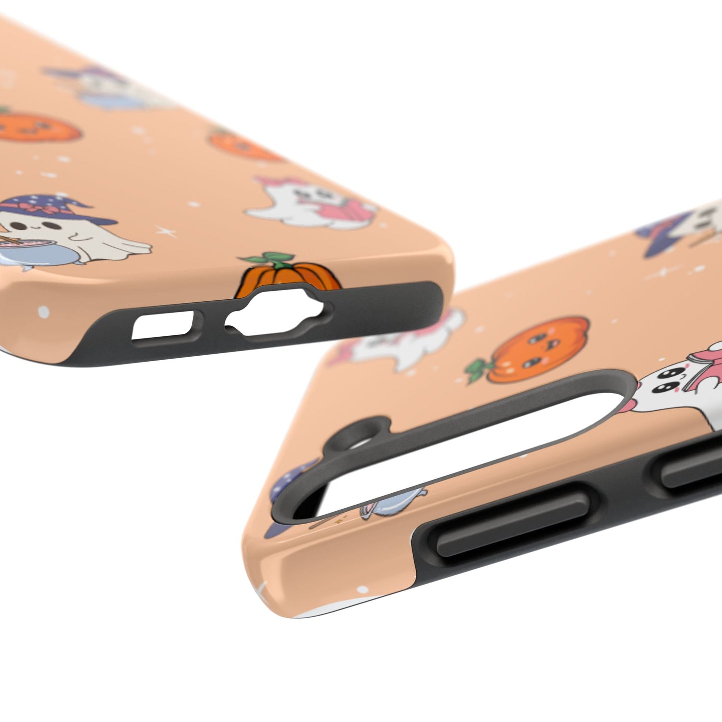 Halloween Ghosts Phone Case, Cute Tough Case, Pumpkin Designs, Spooky Decor, Fall Accessories, Trick or Treat Gift