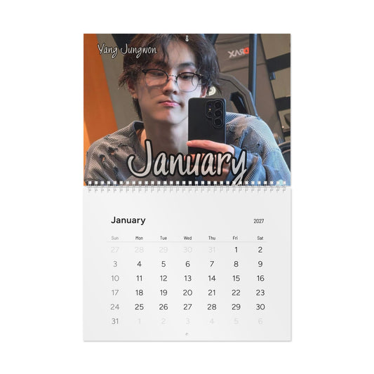 Enhypen OT7 2027 Wall Calendar