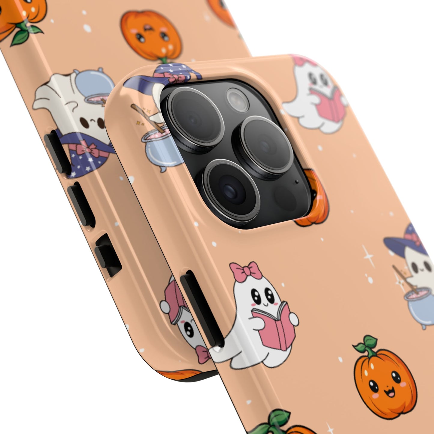 Halloween Ghosts Phone Case, Cute Tough Case, Pumpkin Designs, Spooky Decor, Fall Accessories, Trick or Treat Gift