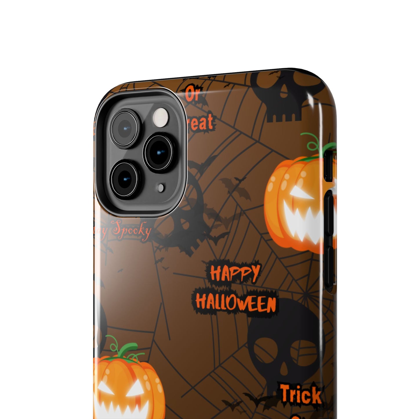 Halloween Tough Phone Cases, Spooky Mobile Covers, Trick or Treat Phone Case, Halloween Gifts, Fall Tech Accessories