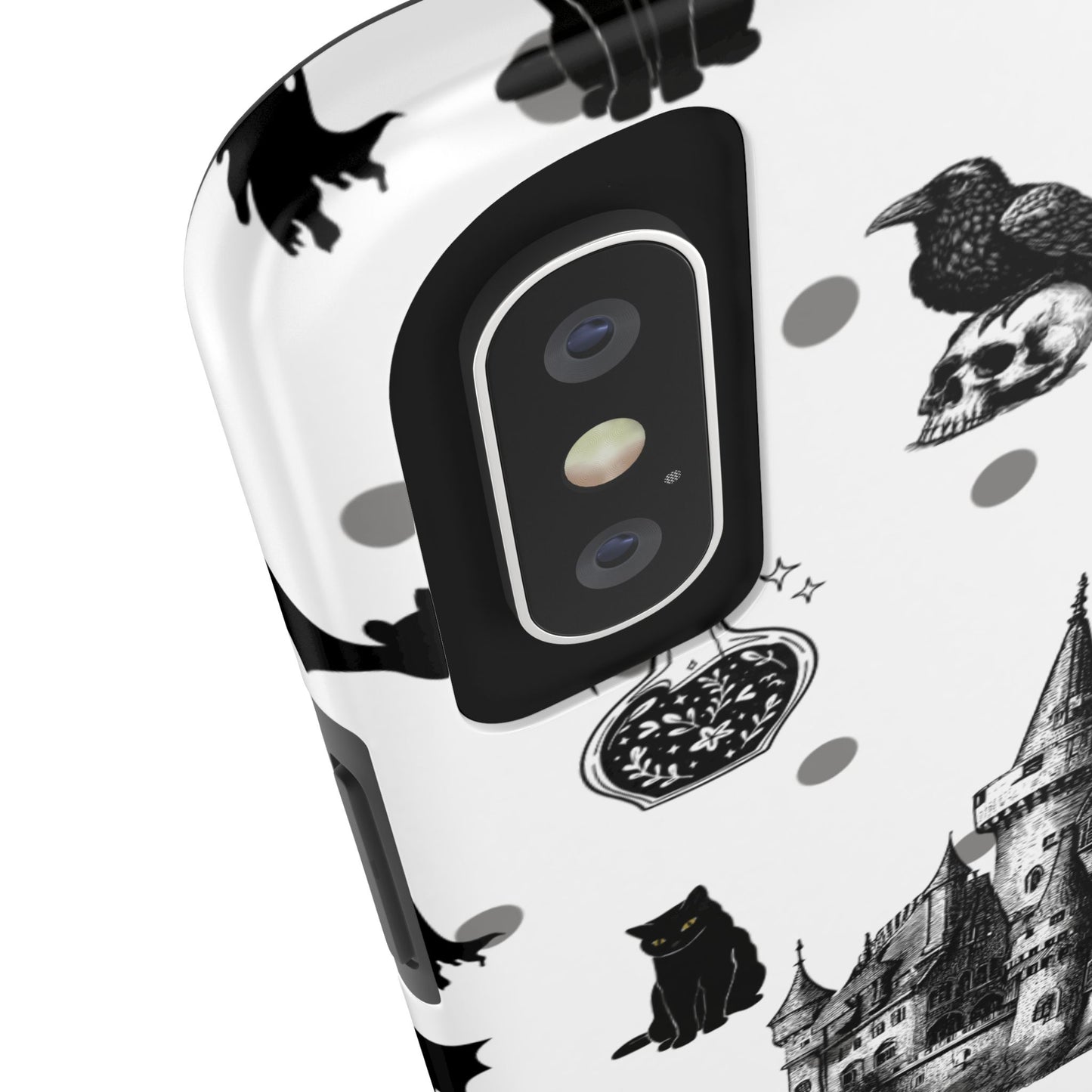 Gothic Castle Phone Cases - Tough & Stylish, Halloween Gifts, Spooky Vibe, Unique Designs, Phone Accessories, Customized Cases