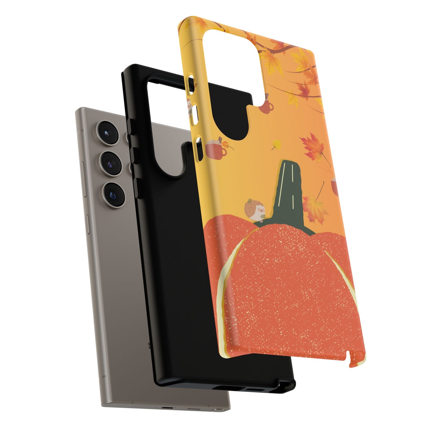Autumn Pumpkin Phone Case, Fall Phone Cover, Cute Pumpkin Design, Seasonal Gift, Halloween Decor