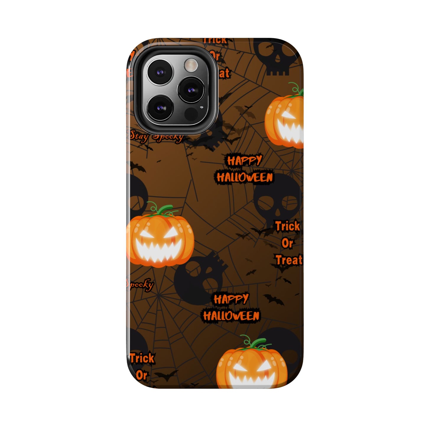 Halloween Tough Phone Cases, Spooky Mobile Covers, Trick or Treat Phone Case, Halloween Gifts, Fall Tech Accessories