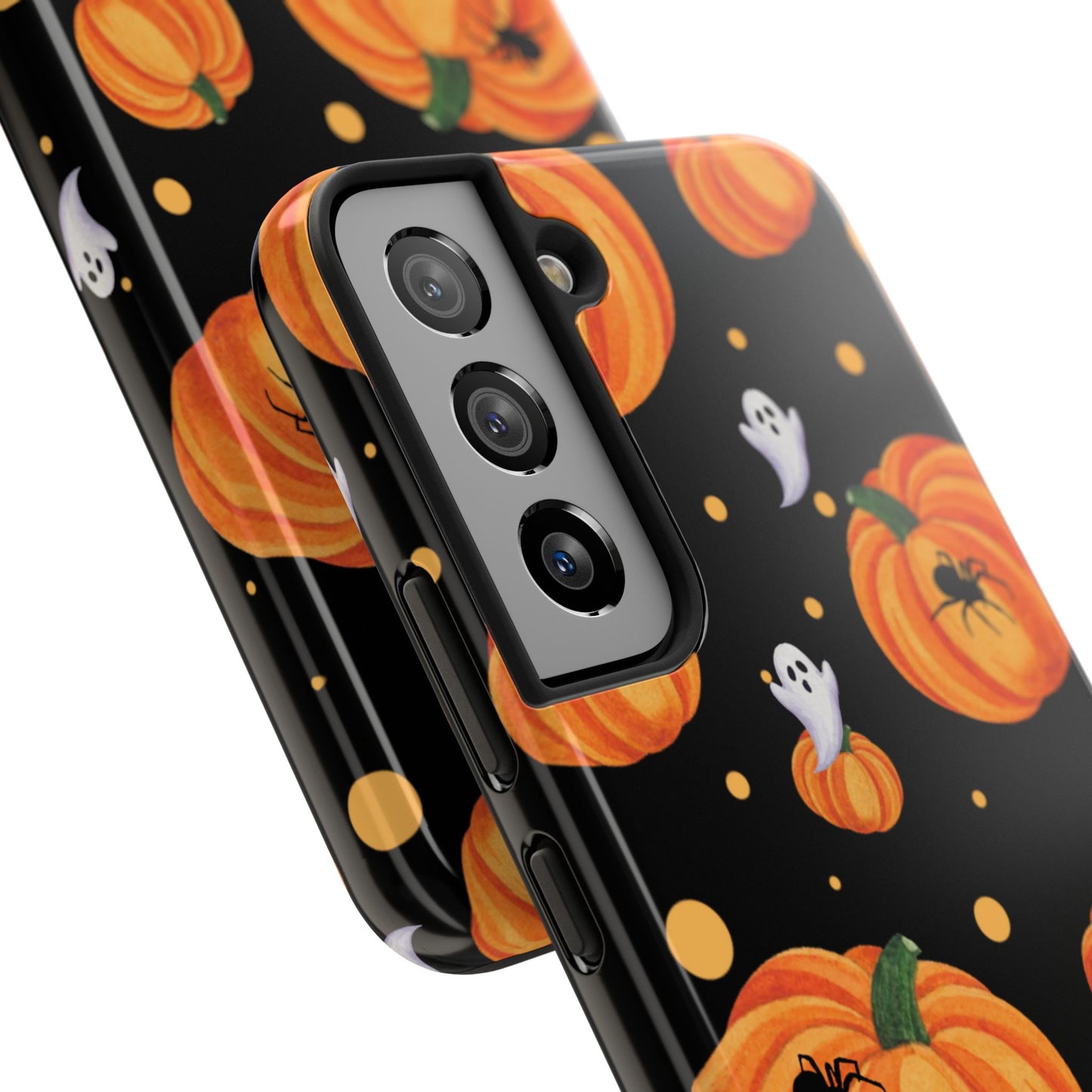 Halloween Pumpkin Phone Case, Spooky Ghost Phone Cover, Fall Autumn Decor, Cute Halloween Gifts, Mobile Protection