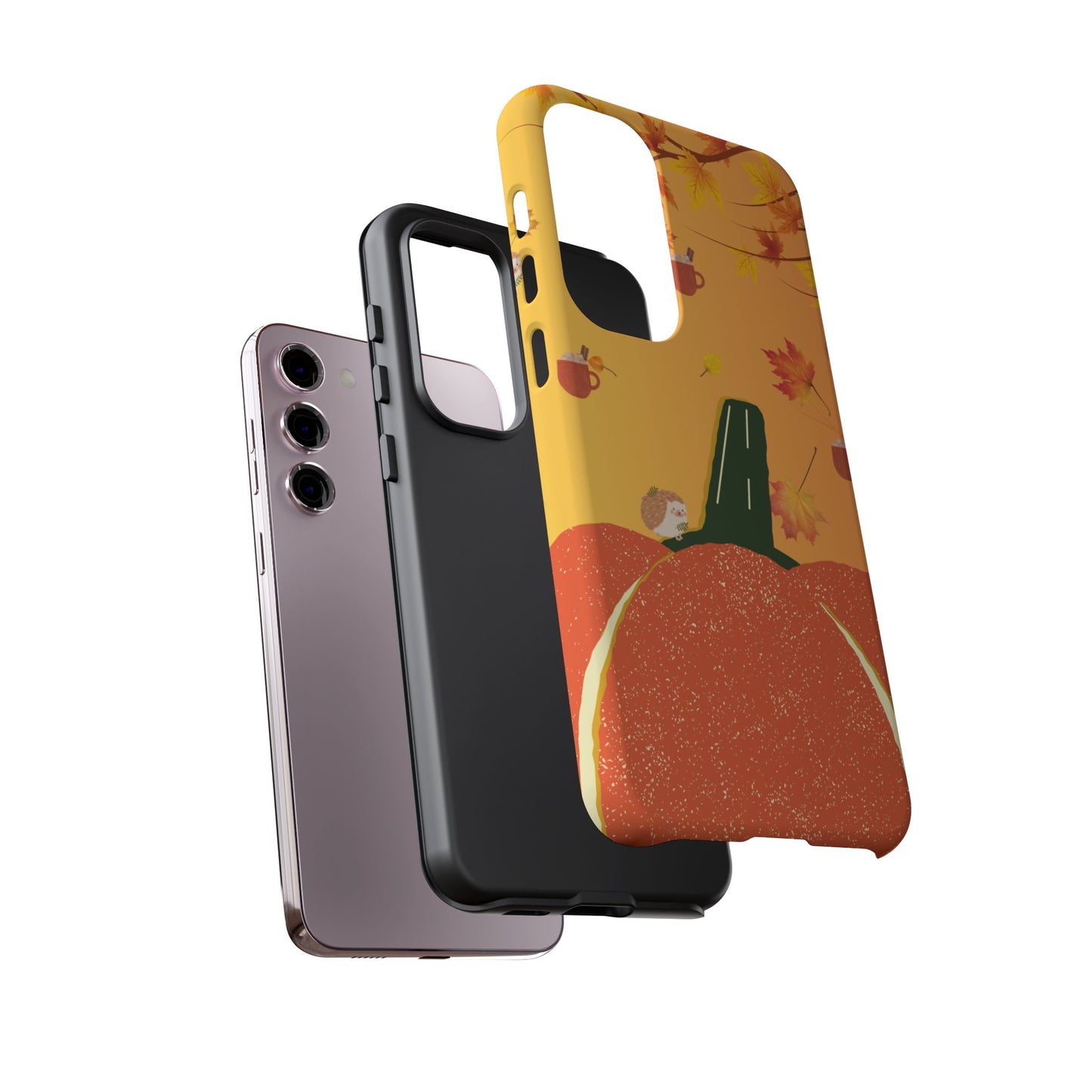 Autumn Pumpkin Phone Case, Fall Phone Cover, Cute Pumpkin Design, Seasonal Gift, Halloween Decor