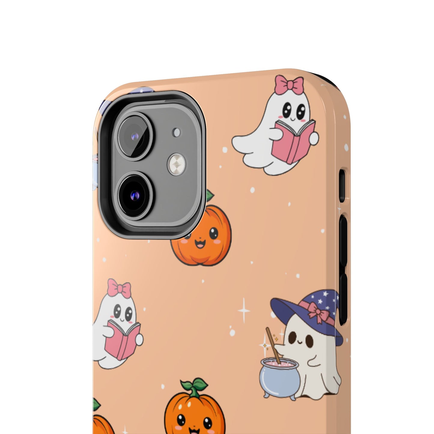 Halloween Ghosts Phone Case, Cute Tough Case, Pumpkin Designs, Spooky Decor, Fall Accessories, Trick or Treat Gift