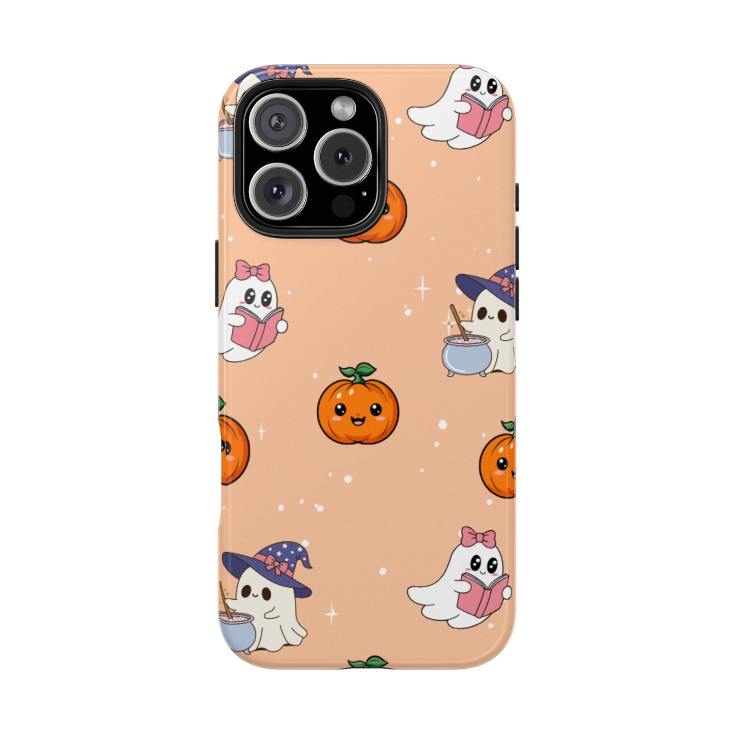 Halloween Ghosts Phone Case, Cute Tough Case, Pumpkin Designs, Spooky Decor, Fall Accessories, Trick or Treat Gift