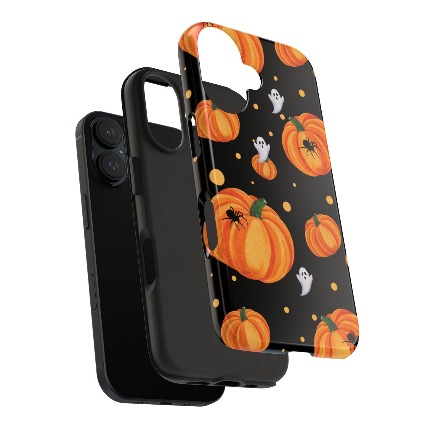 Halloween Pumpkin Phone Case, Spooky Ghost Phone Cover, Fall Autumn Decor, Cute Halloween Gifts, Mobile Protection