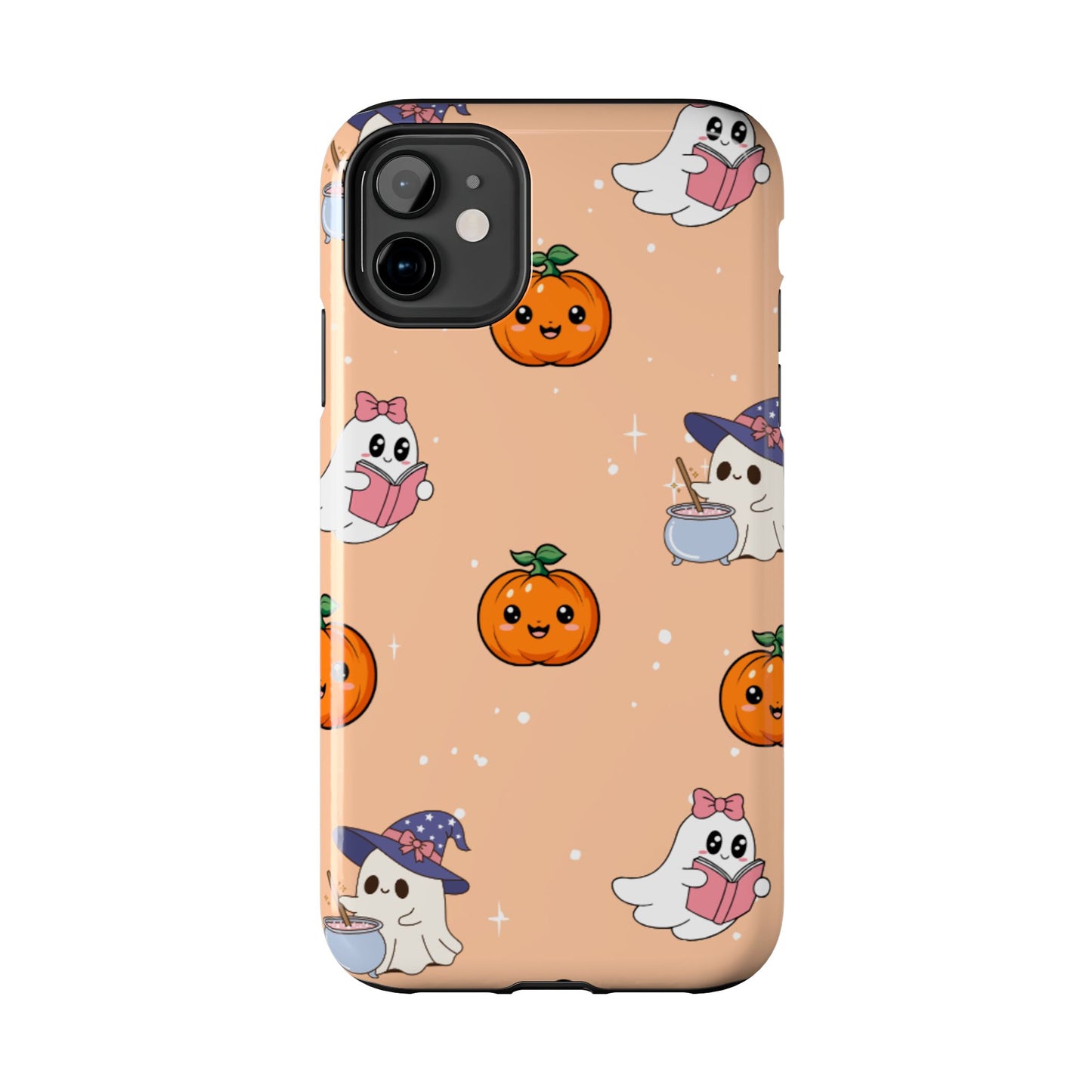 Halloween Ghosts Phone Case, Cute Tough Case, Pumpkin Designs, Spooky Decor, Fall Accessories, Trick or Treat Gift