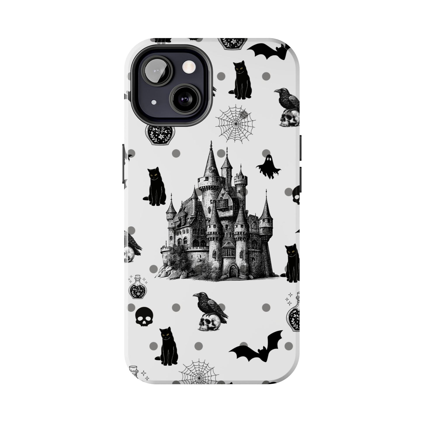 Gothic Castle Phone Cases - Tough & Stylish, Halloween Gifts, Spooky Vibe, Unique Designs, Phone Accessories, Customized Cases
