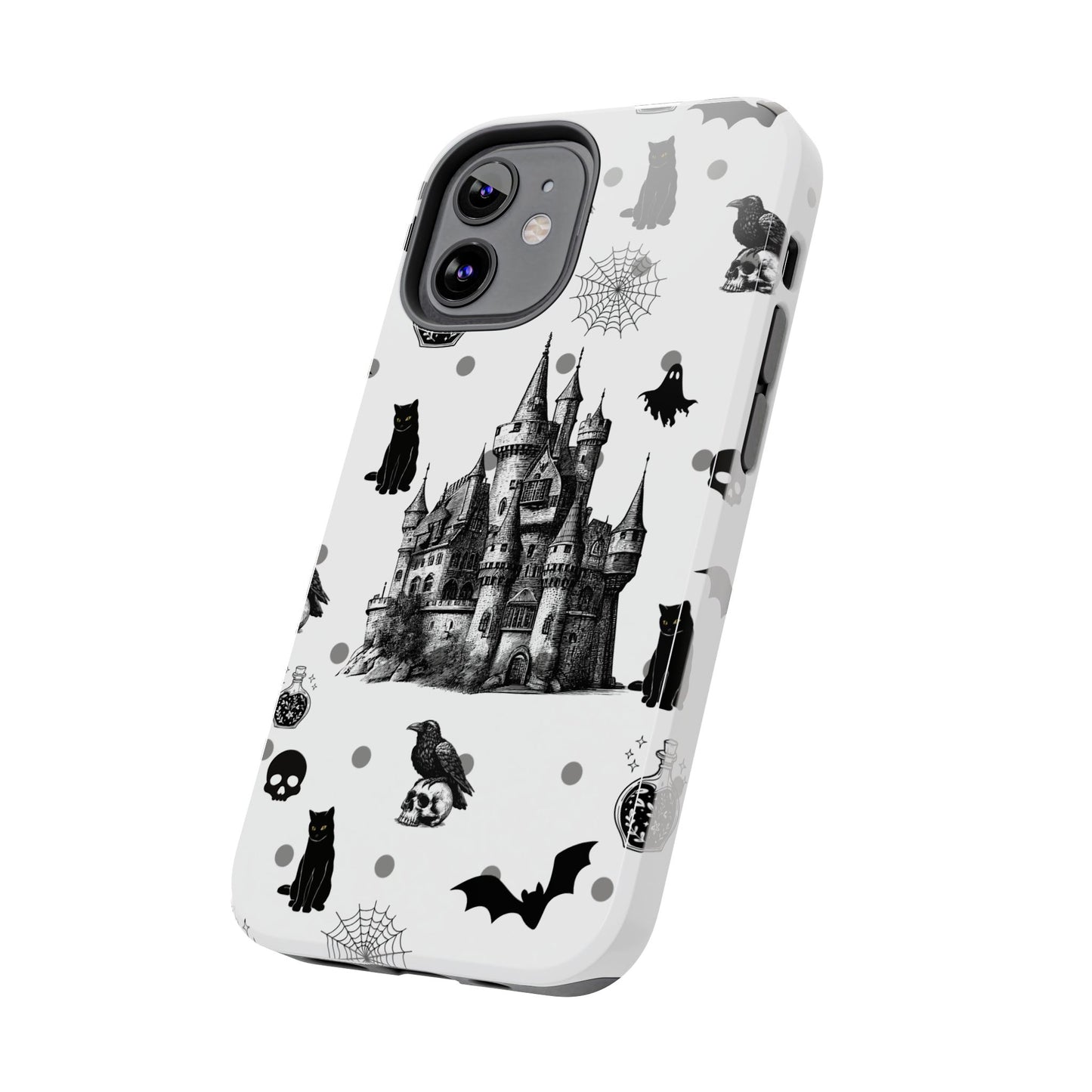 Gothic Castle Phone Cases - Tough & Stylish, Halloween Gifts, Spooky Vibe, Unique Designs, Phone Accessories, Customized Cases