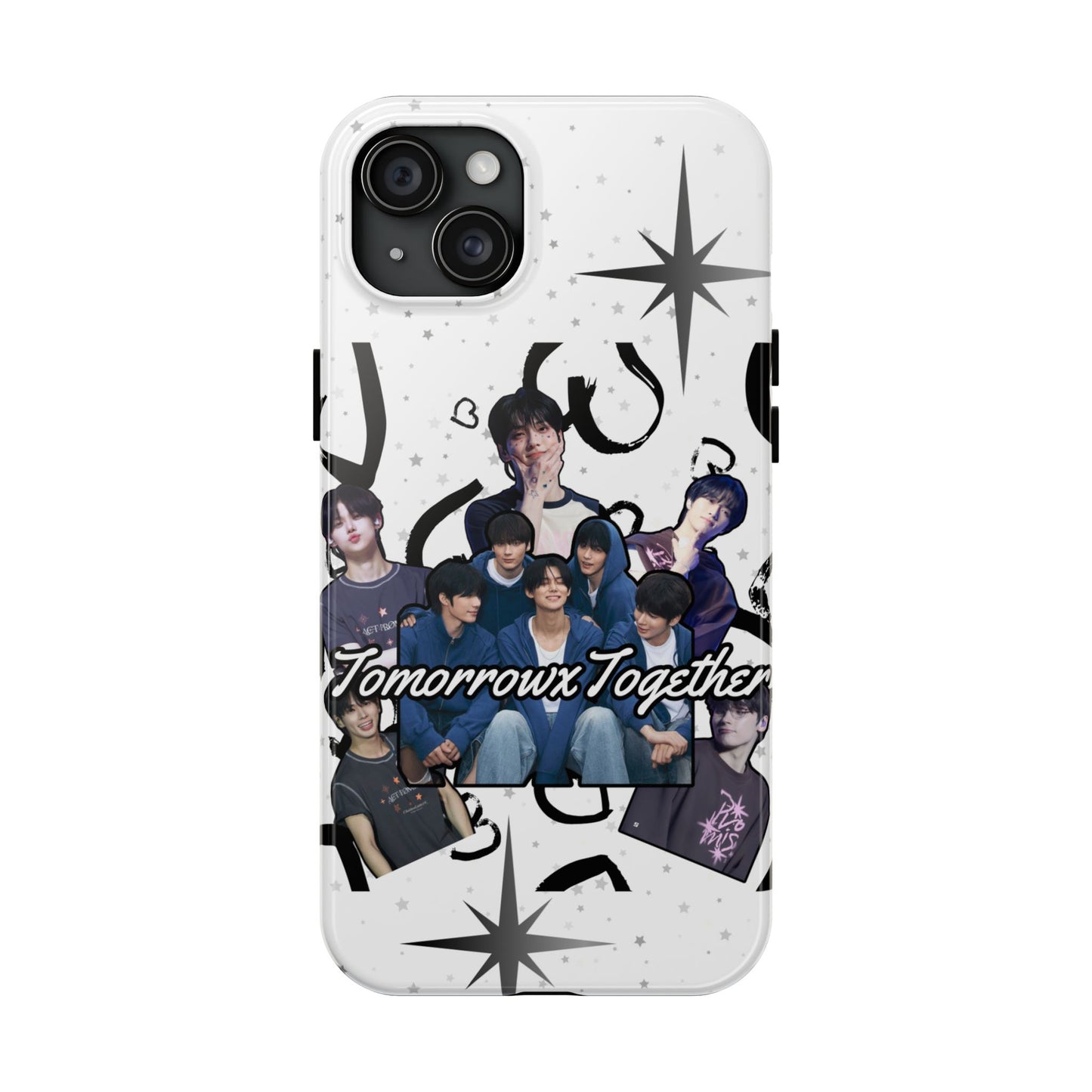 Tomorrow X Together Tough Phone Case - Trendy K-Pop Protector, Perfect Gift for Fans, Holiday Essentials, Customized Protection