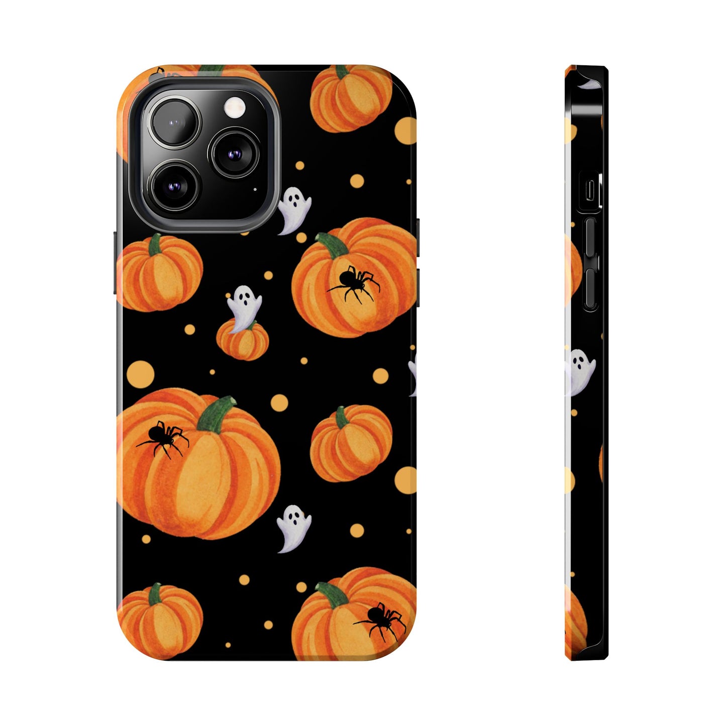 Halloween Pumpkin Phone Case, Spooky Ghost Phone Cover, Fall Autumn Decor, Cute Halloween Gifts, Mobile Protection