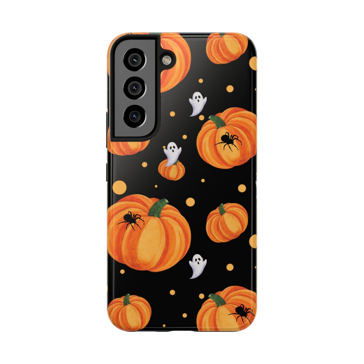 Halloween Pumpkin Phone Case, Spooky Ghost Phone Cover, Fall Autumn Decor, Cute Halloween Gifts, Mobile Protection